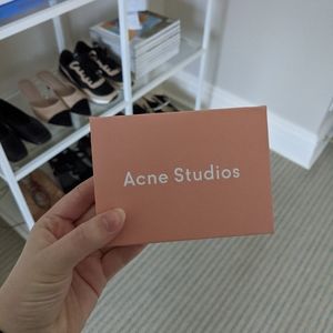 💕5 for $10💕 Small Light Pink Acne Studios Box